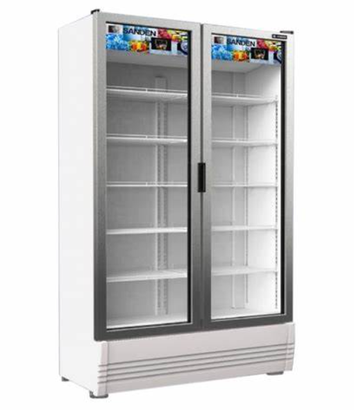 tủ mát 2 cánh sanden 930 lít