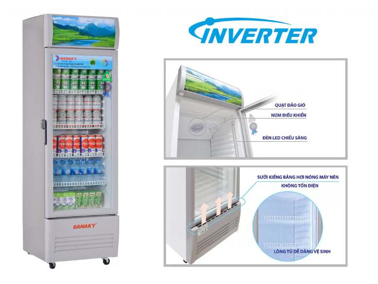 Tủ mát inverter